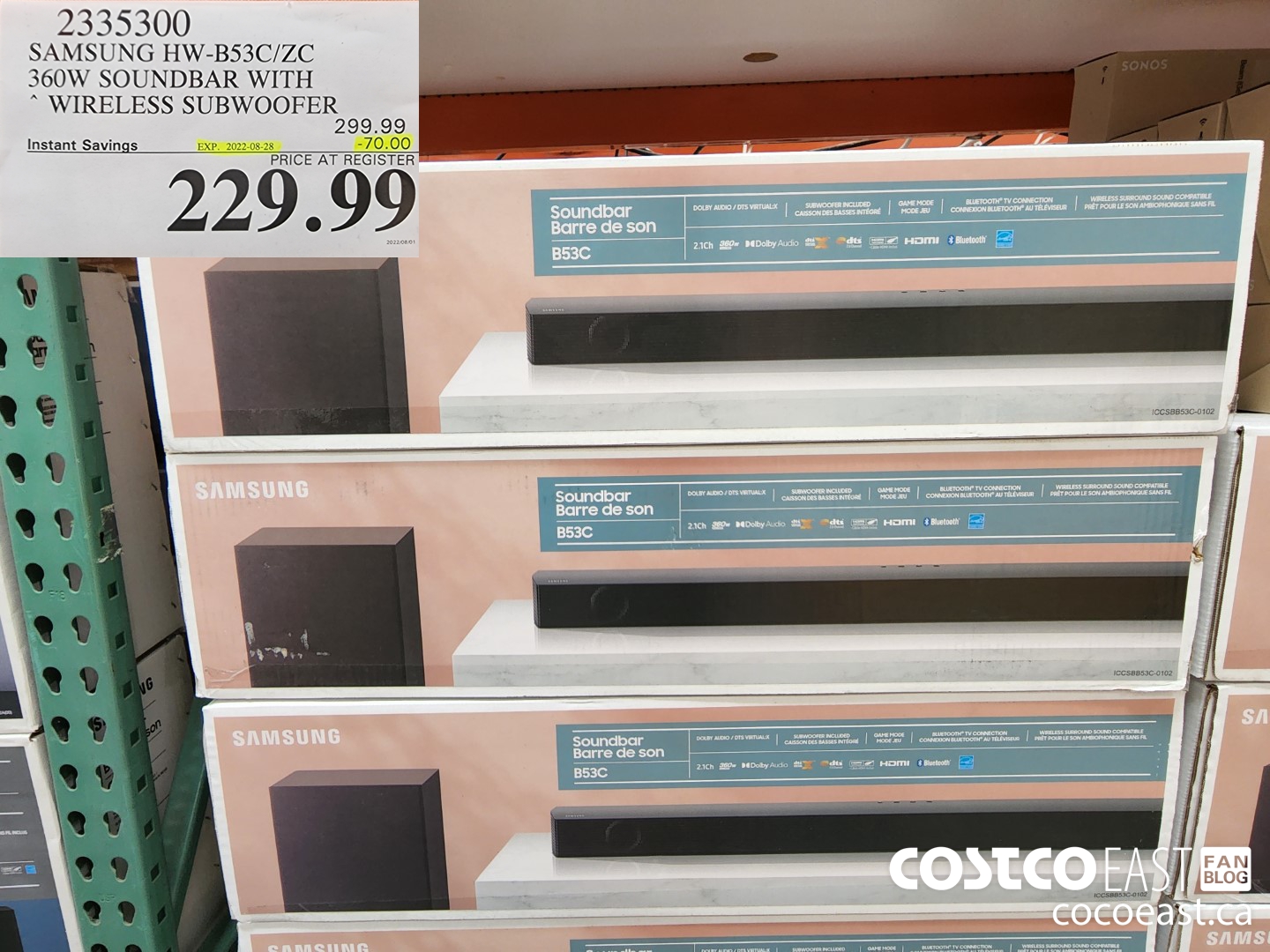 Samsung 320 store watt soundbar costco