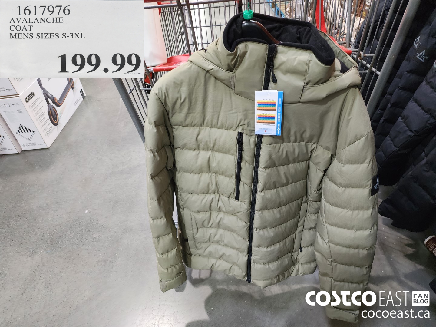 Avalanche winter store jacket costco