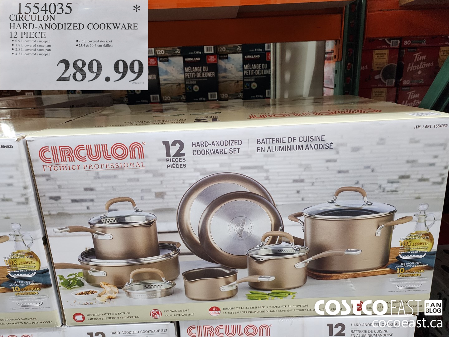 Kirkland Signature Hard-Anodized Cookware - Sierra Auction