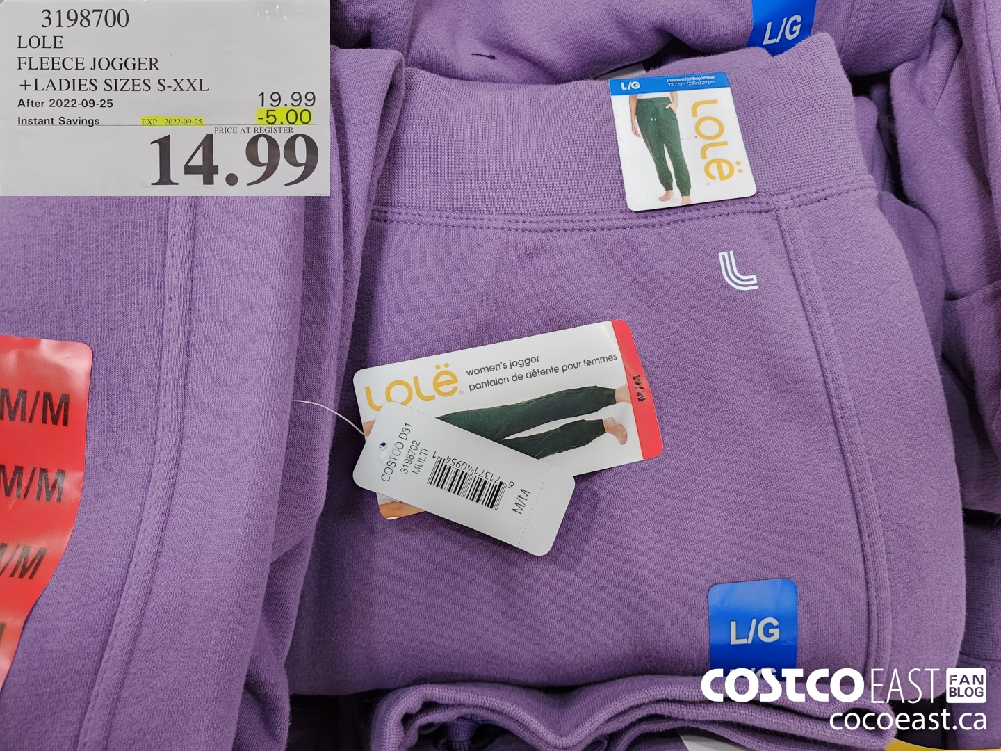 LOLE LEGGINGS +LADIES SIZES S-XXL at Costco Beacon Hill Calgary