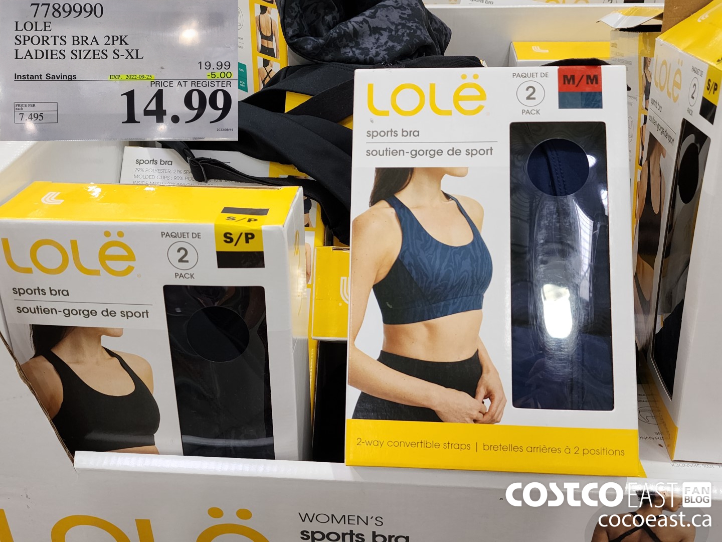 Costco Does It Better!  These are the @lole Sports Bra, have