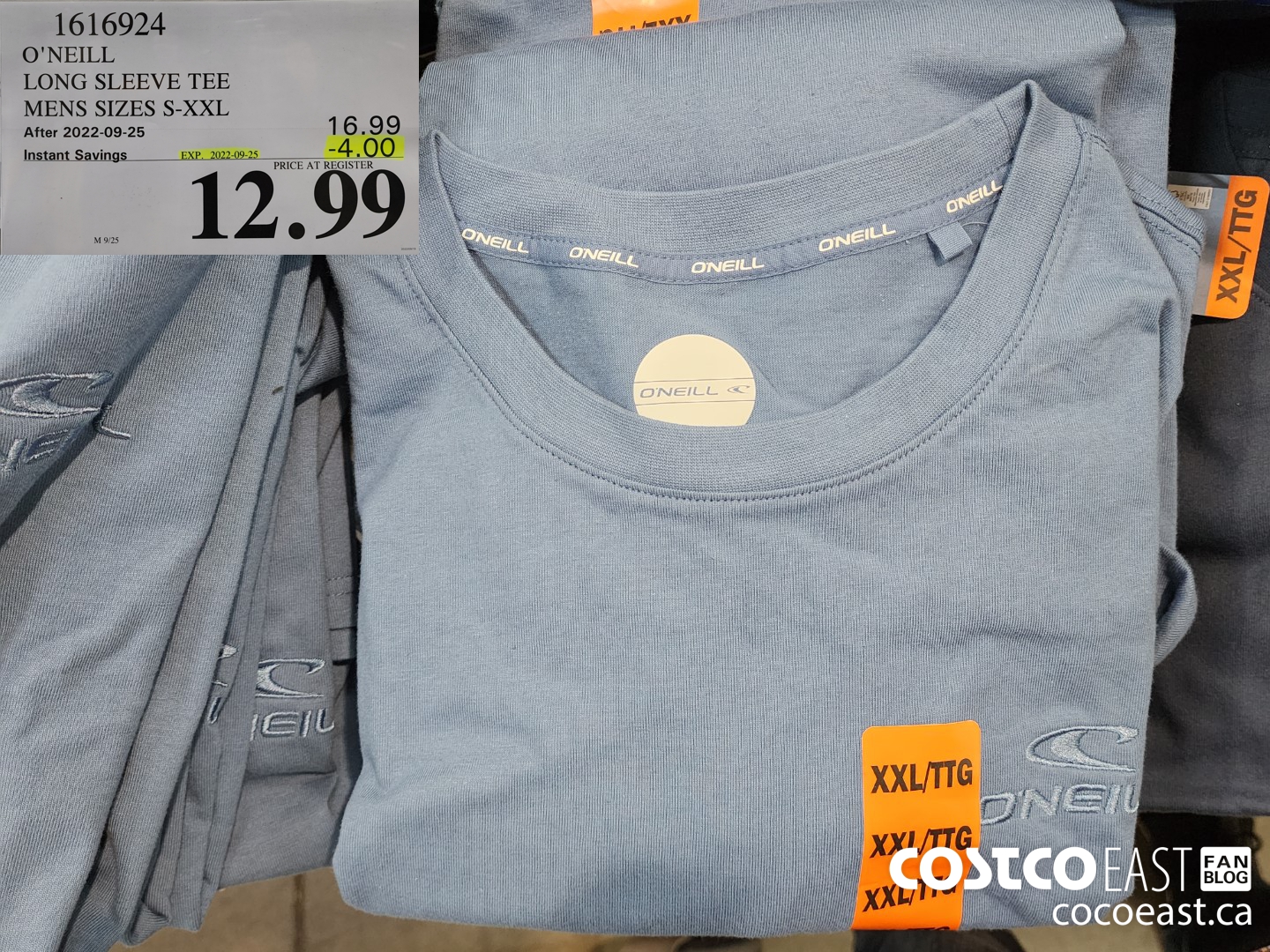 I spotted these 💯% cotton #LuckyBrand t-shirts at my local Costco 🇨🇦  today, $12.99 for one tee. The fabric was really soft! �
