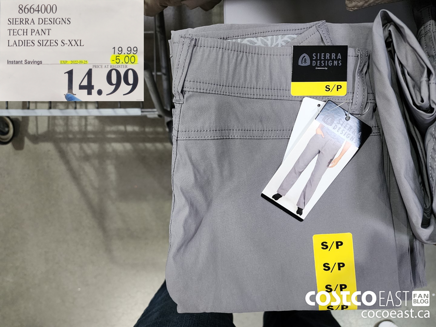 1596976 SIERRA DESIGN TECH PANT MENS SIZES 30 34 6 00 INSTANT SAVINGS  EXPIRES ON 2022 08 07 17 99 - Costco East Fan Blog