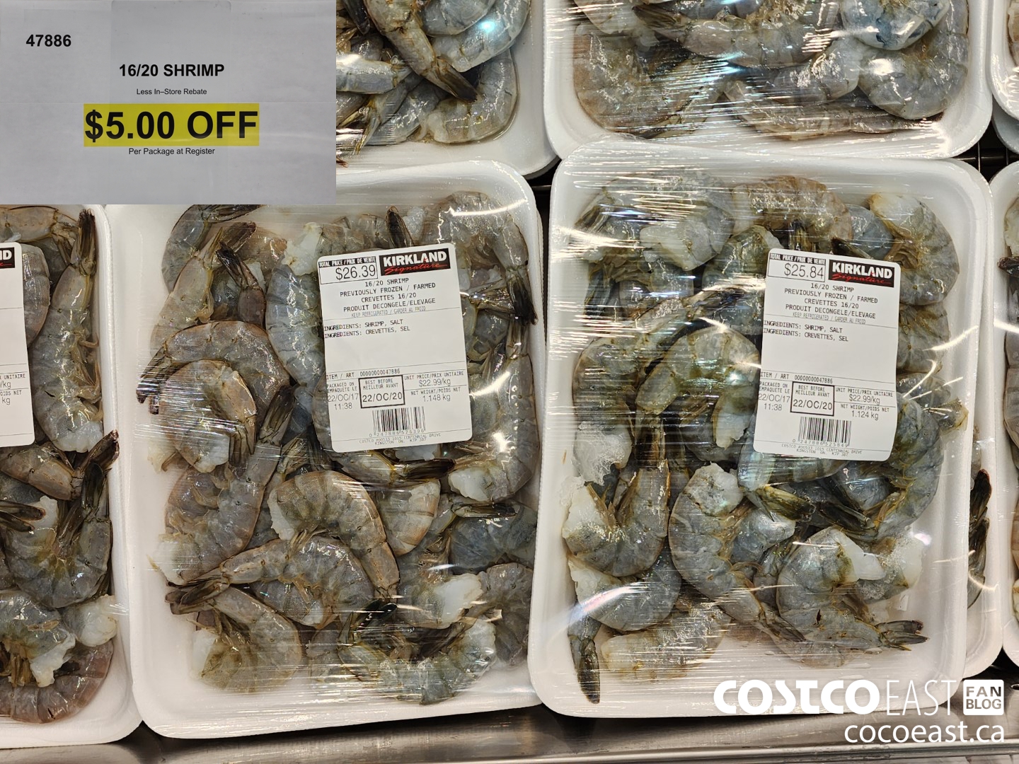 47886 16/20 SHRIMP ($5.00 INSTANT SAVINGS)