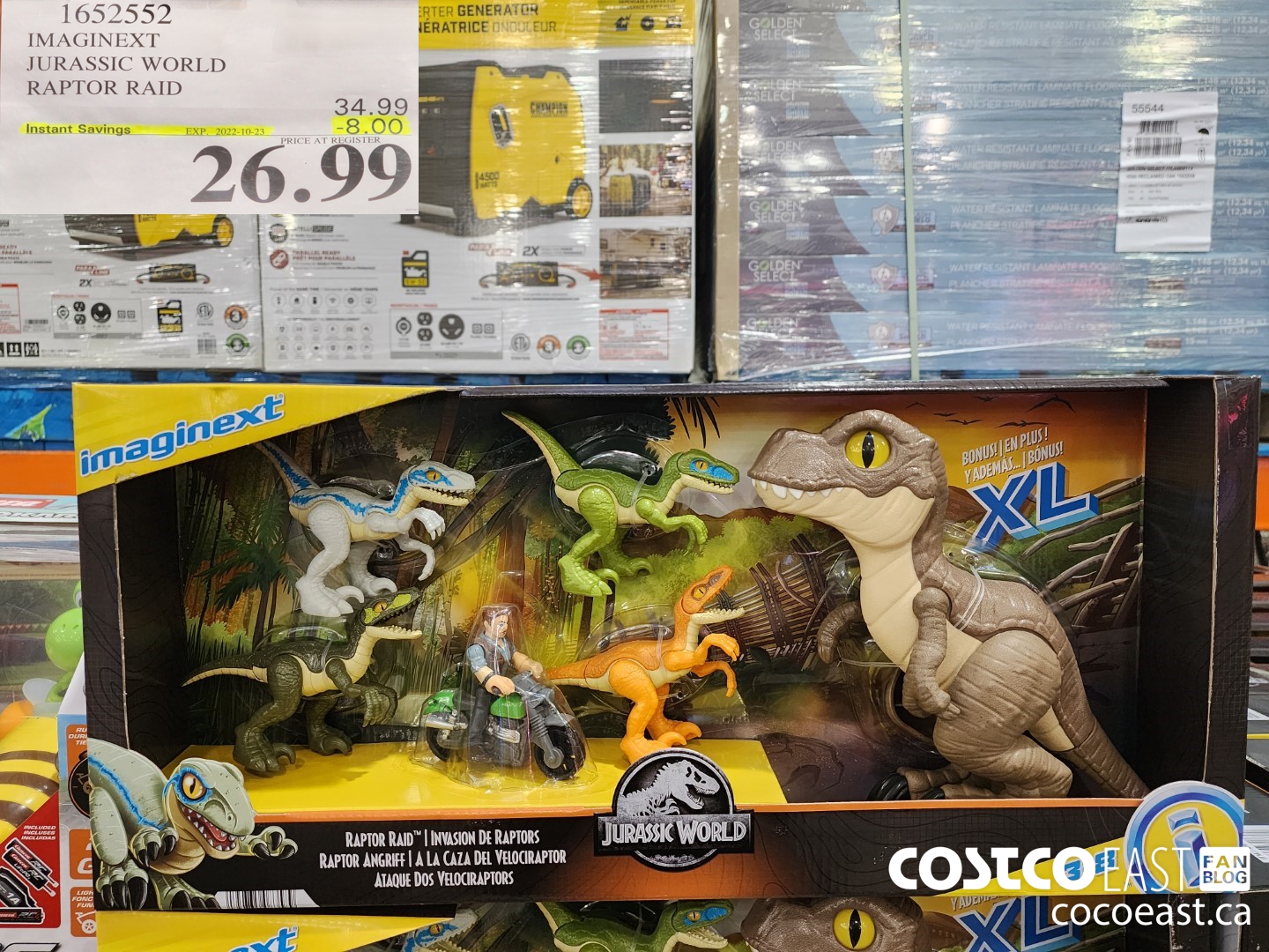 1652552 IMAGINEXT JURASSIC WORLD RAPTOR RAID ($8.00 INSTANT SAVINGS EXPIRES ON 2022-10-23) $26.99