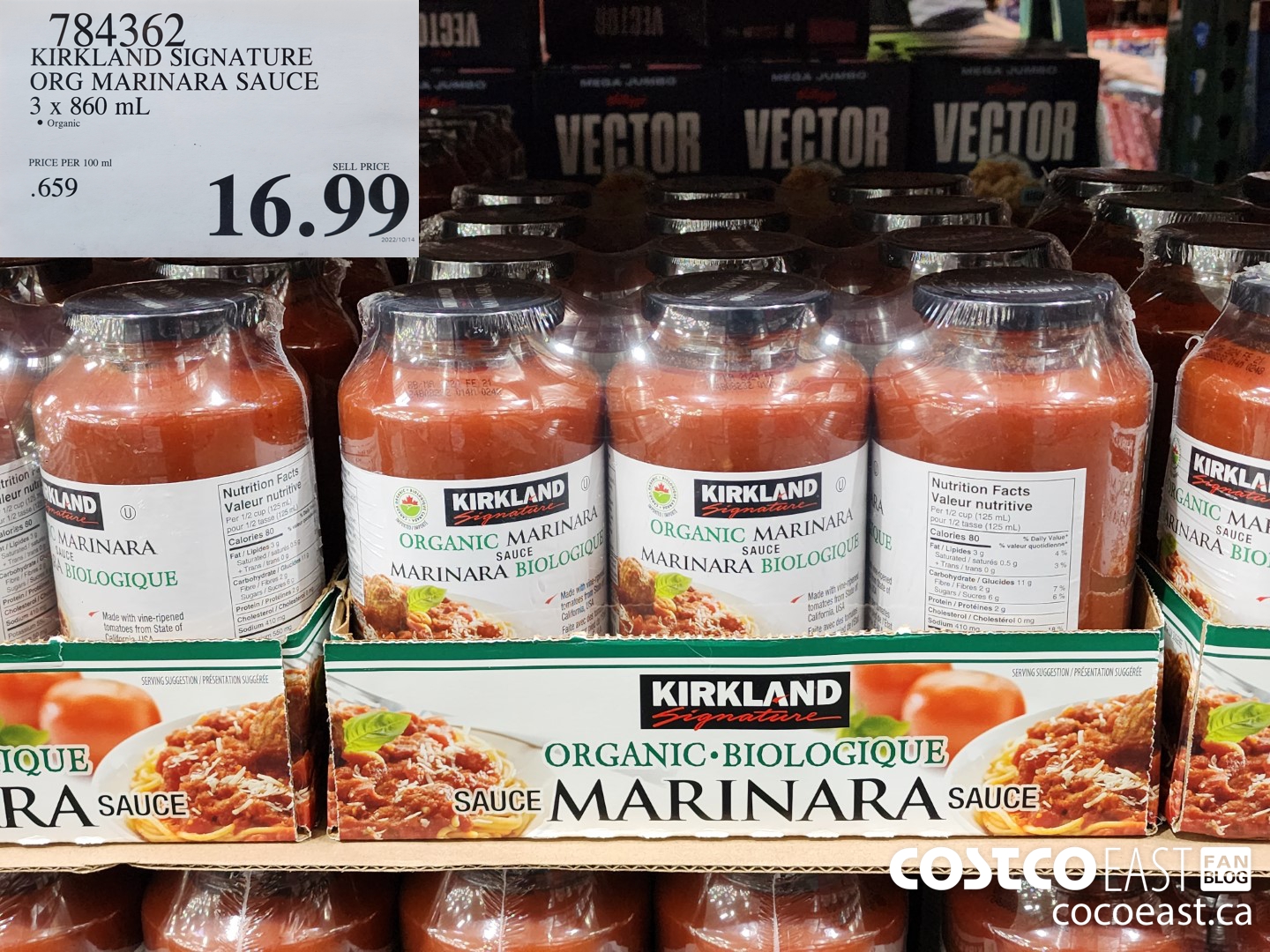 Costco East Super Post: The Pantry & Dried good aisles Oct 26th