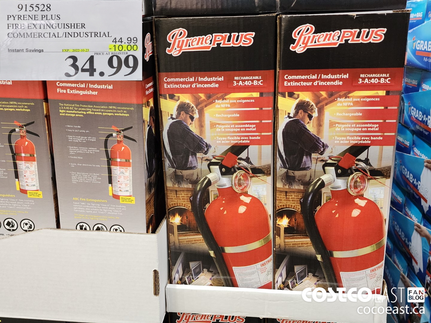 915528 PYRENE PLUS FIRE EXTINGUISHER COMMERCIAL/INDUSTRIAL ($10.00 INSTANT SAVINGS EXPIRES ON 2022-10-23) $34.99