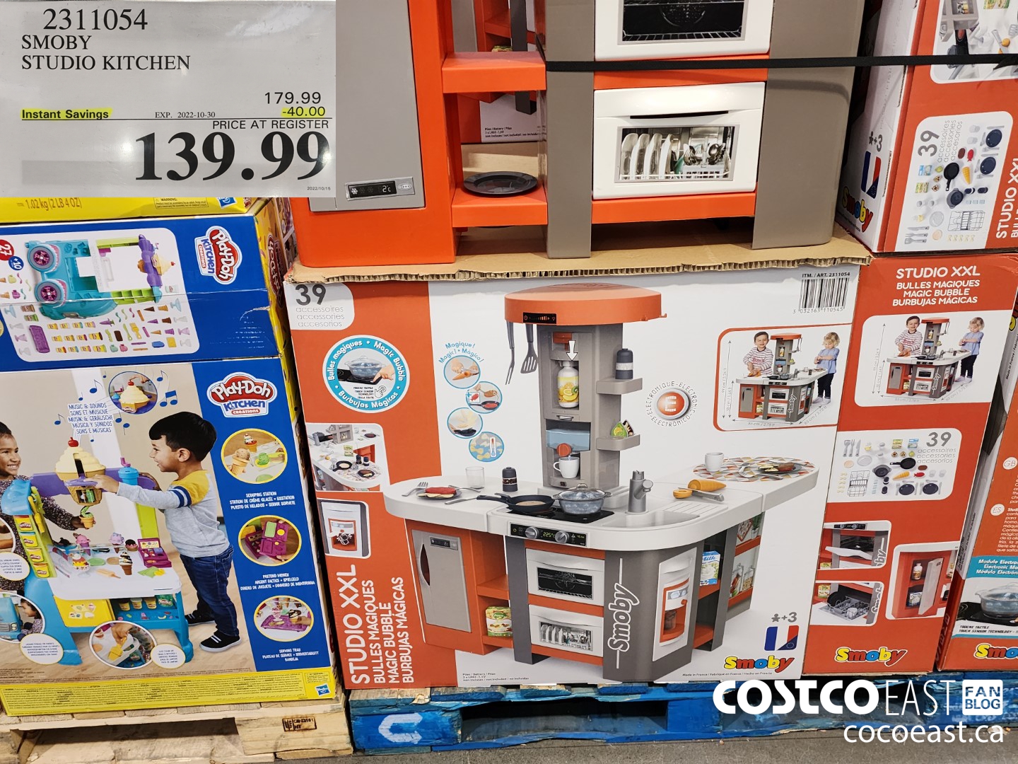 2311054 SMOBY STUDIO KITCHEN ($40.00 INSTANT SAVINGS EXPIRES ON 2022-10-30) $139.99