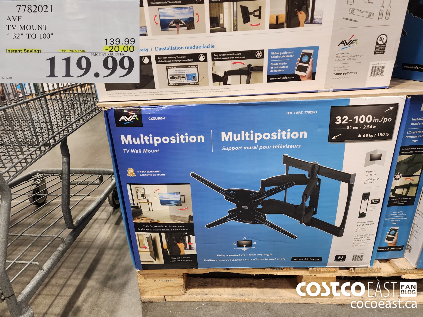 7782021 AVF TV MOUNT 32