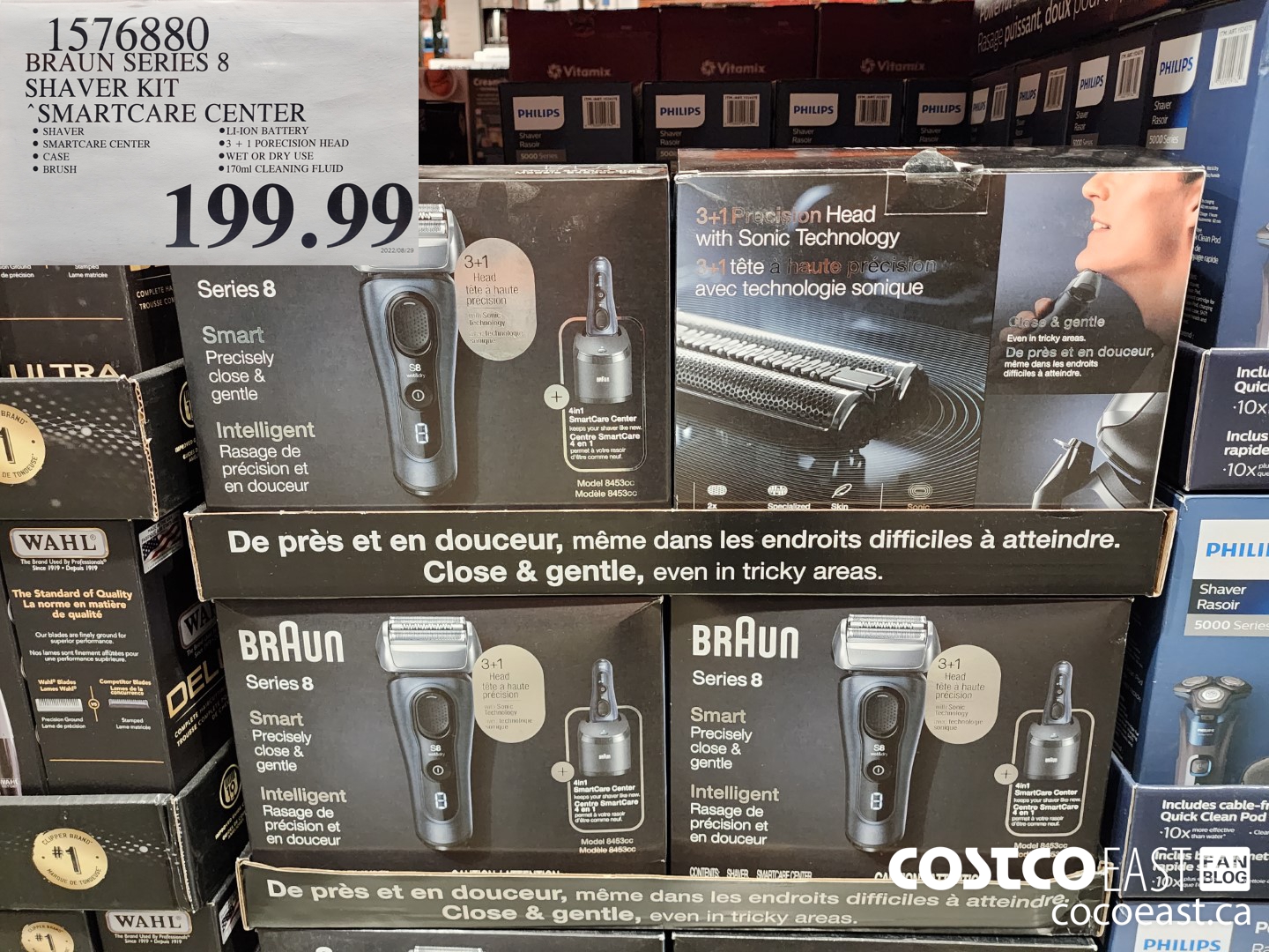 1576880 BRAUN SERIES 8 SHAVER KIT “SMARTCARE CENTER $199.99