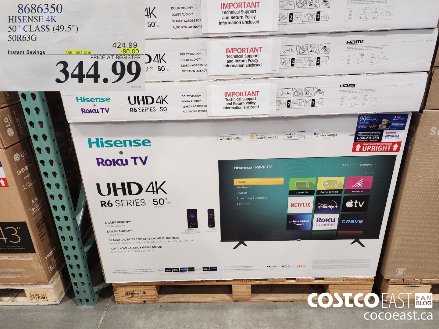 8686350 HISENSE 4K 50