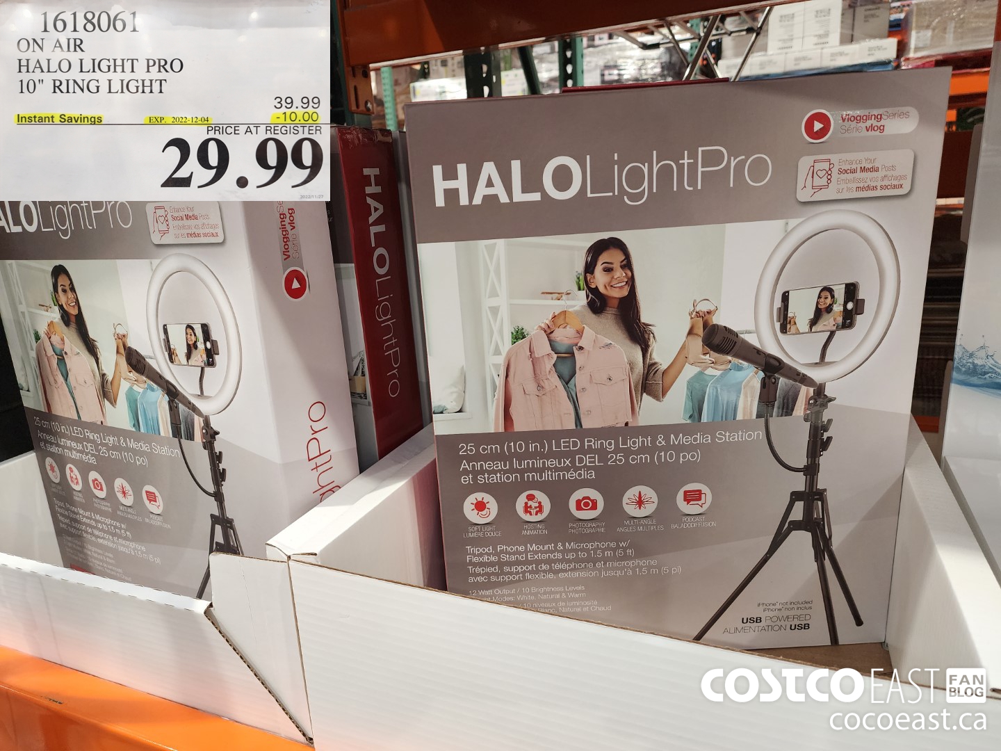 1618061 ON AIR HALO LIGHT PRO 10