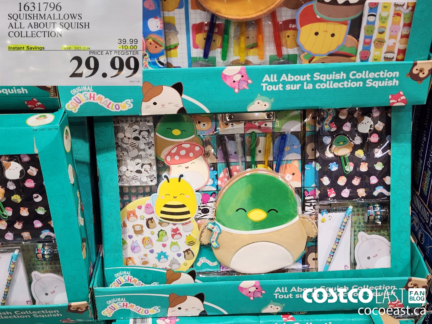 1631796 SQUISHMALLOWS ALL ABOUT SQUISH COLLECTION ($10.00 INSTANT SAVINGS EXPIRES ON 2022-12-04) $29.99