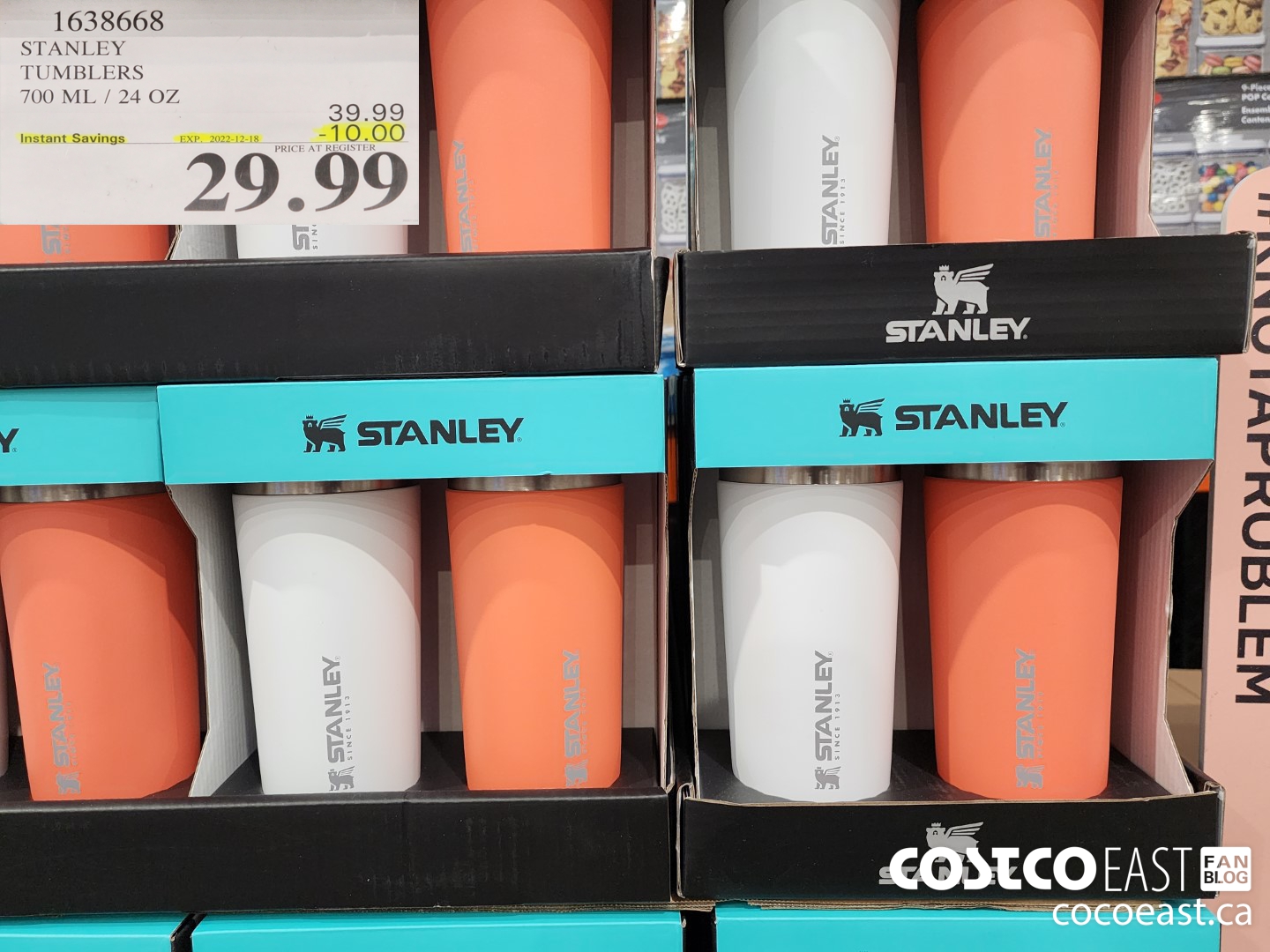 1638668 STANLEY TUMBLERS 700 ML / 24 OZ ($10.00 INSTANT SAVINGS EXPIRES ON 2022-12-18) $29.99