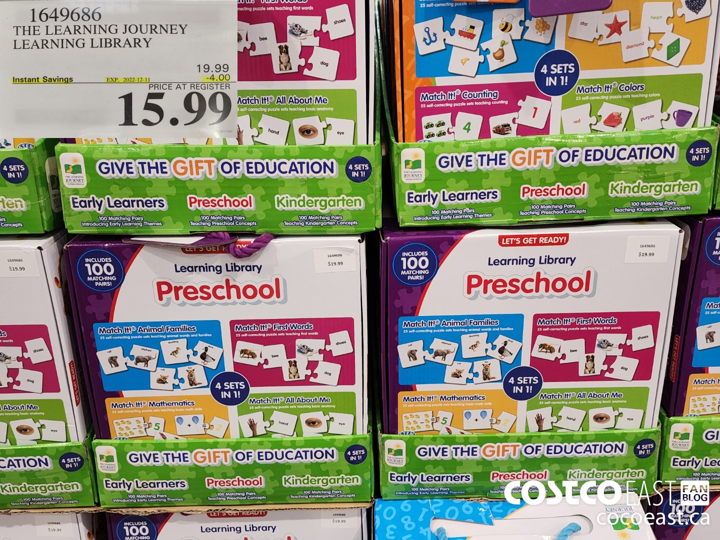 1649686 THE LEARNING JOURNEY LEARNING LIBRARY ($4.00 INSTANT SAVINGS EXPIRES ON 2022-12-11) $15.99