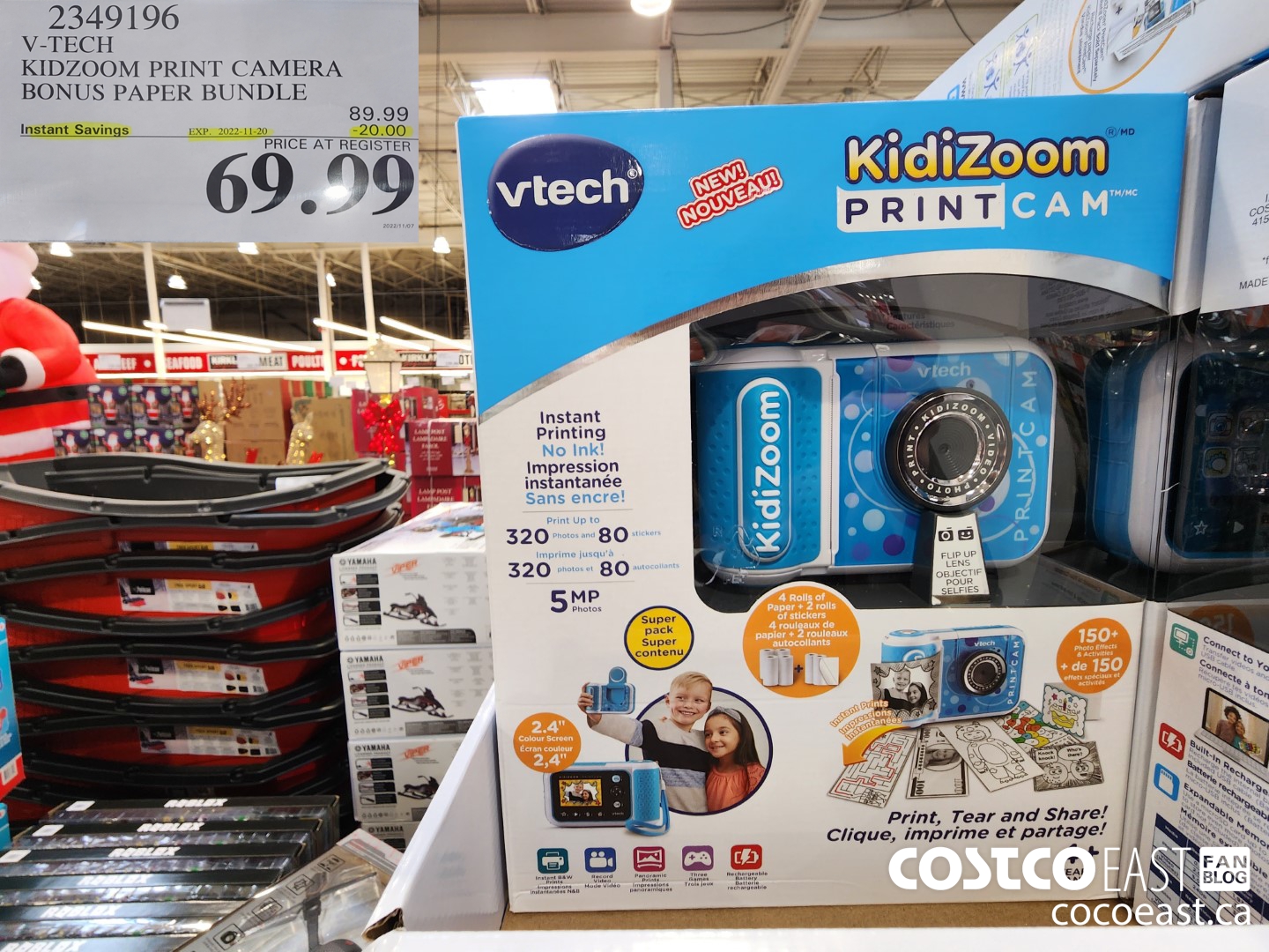 Soldes Vtech Recharge papier pour Kidizoom Print Cam 2024 au