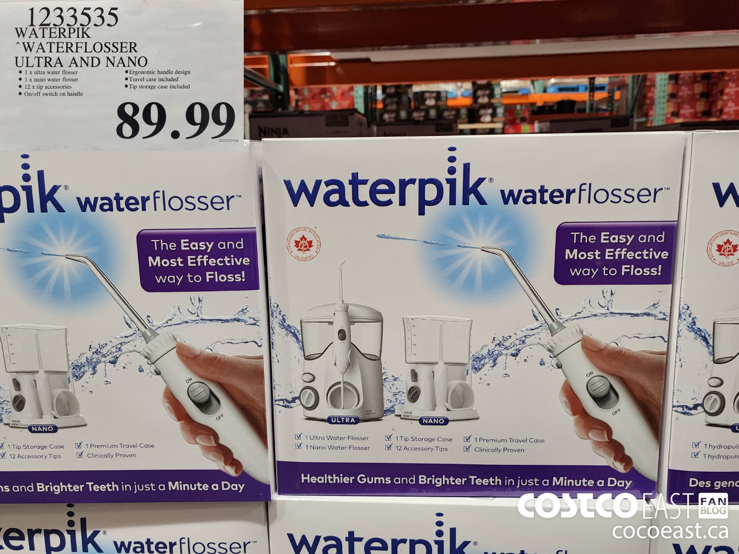 12332535 WATERPIK “WATERFLOSSER ULTRA AND NANO $89.99
