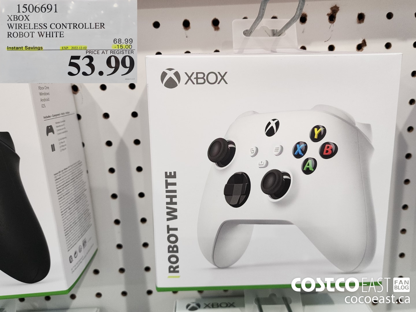 1506691 XBOX WIRELESS CONTROLLER ROBOT WHITE ($15.00 INSTANT SAVINGS EXPIRES ON 2022-12-02) $53.99