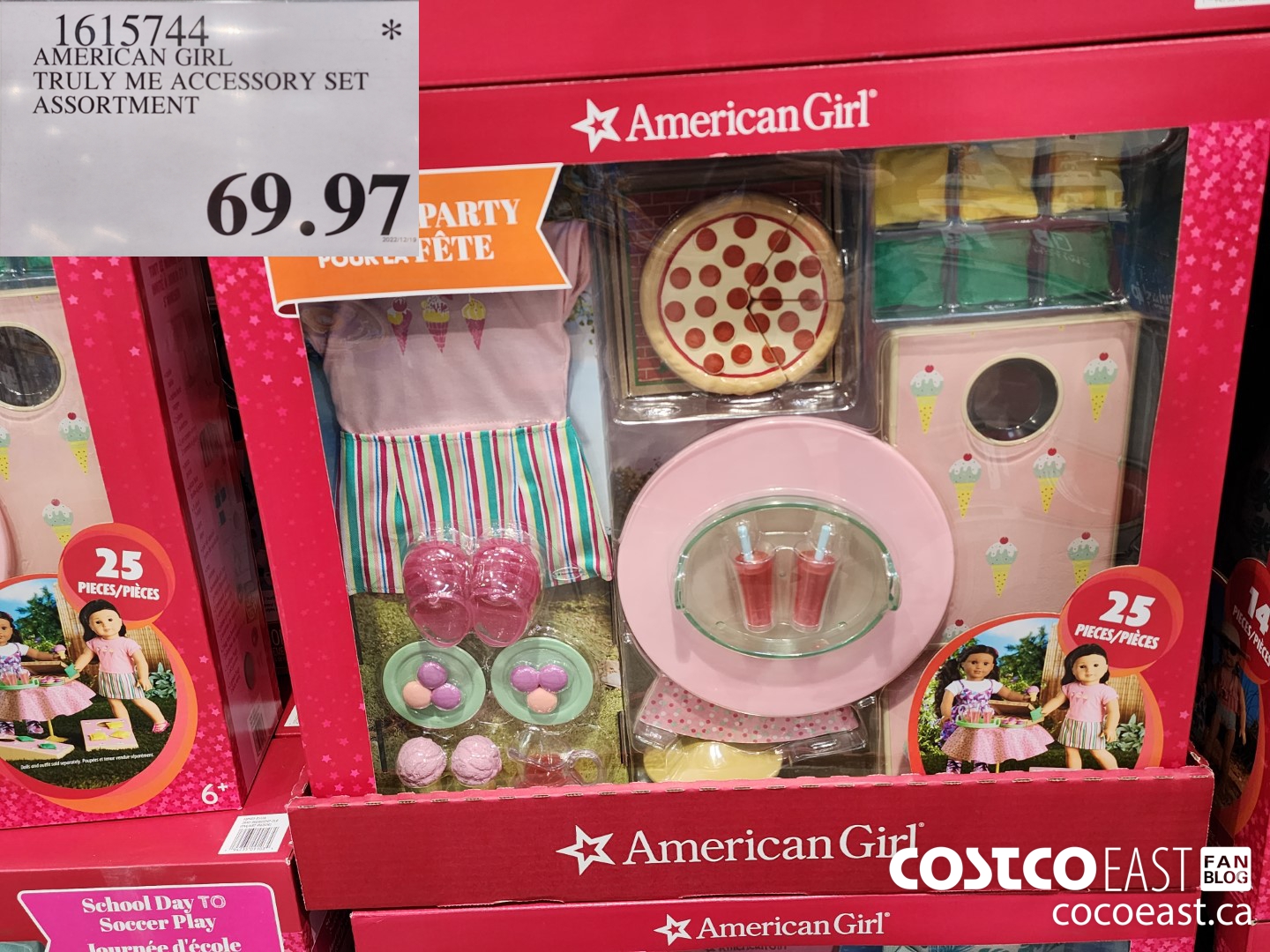 1615744 AMERICAN GIRL TRULY ME ACCESSORY SET ASSORTMENT $69.97