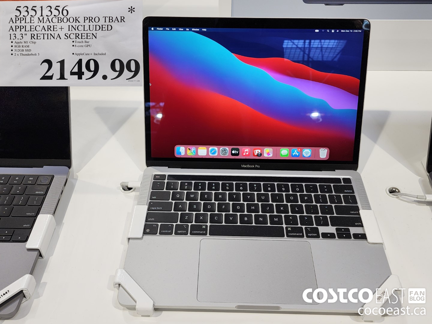 5351356 APPLE MACBOOK PRO TBAR APPLECARE+ INCLUDED 13.3