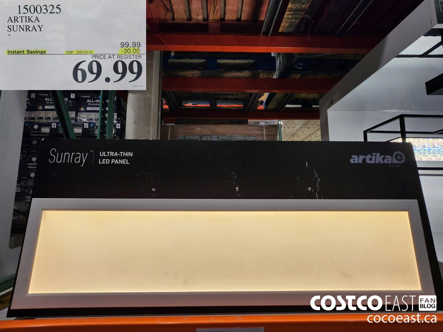1500325 ARTIKA SUNRAY ($30.00 INSTANT SAVINGS EXPIRES ON 2023-01-01) $69.99