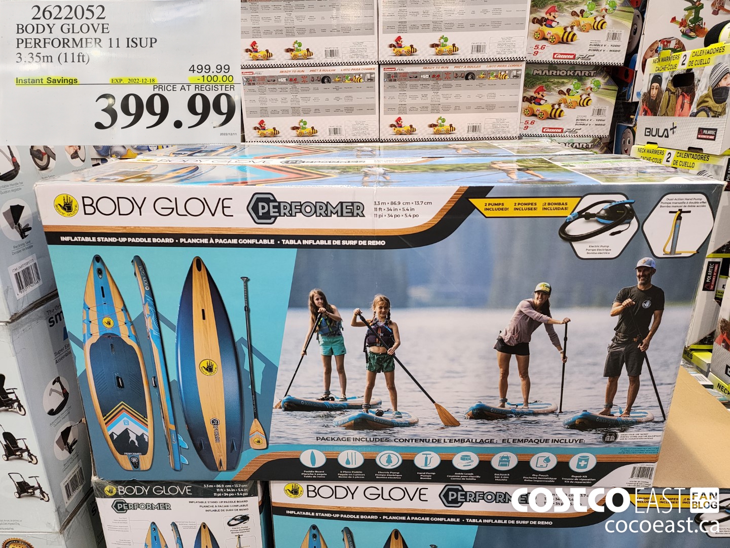 2622052 BODY GLOVE PERFORMER 11 ISUP 3.35m (11FT) ($100.00 INSTANT SAVINGS EXPIRES ON 2022-12-18) $399.99