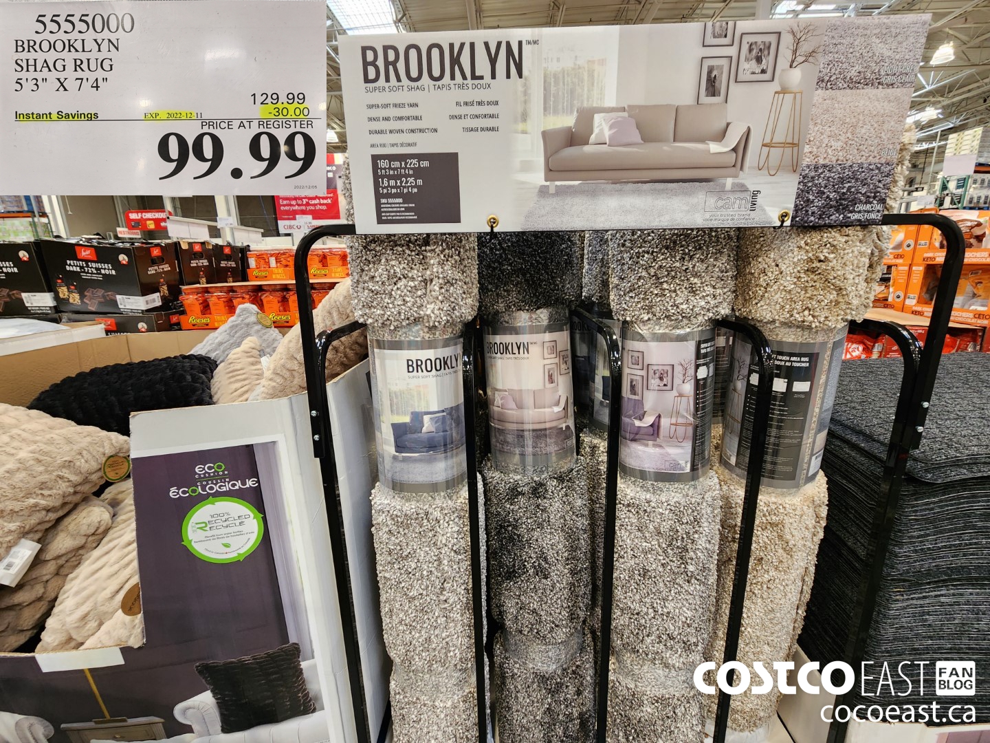 5555000 BROOKLYN SHAG RUG 5'3