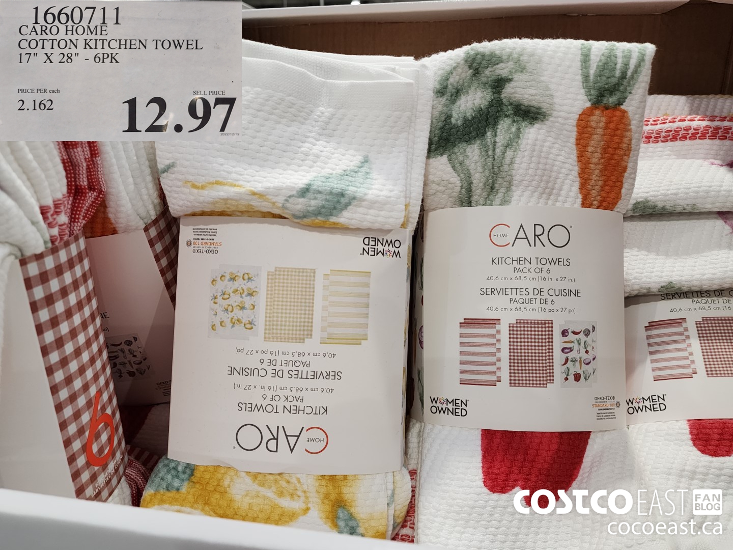 1660711 CARO HOME COTTON KITCHEN TOWEL 17