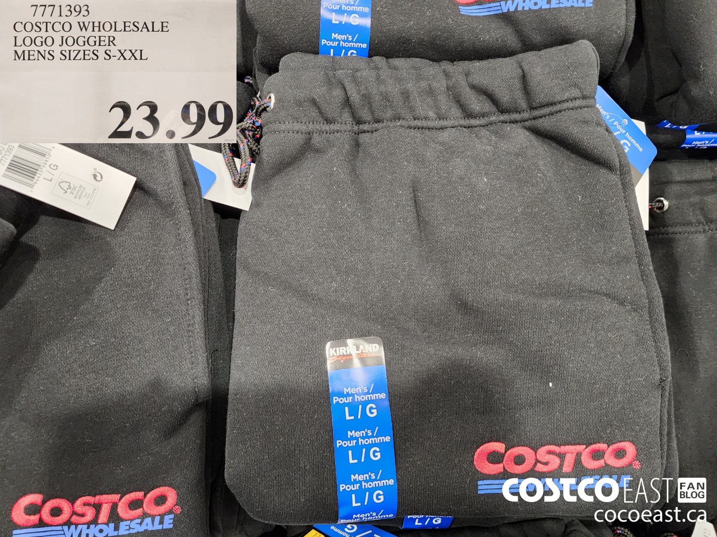 Costco Wholesale Men’s Joggers (Size: S)