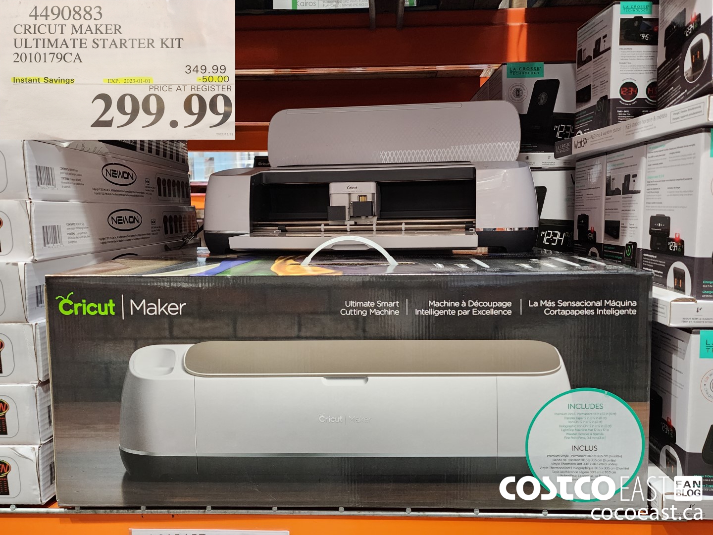 4490883 CRICUT MAKER ULTIMATE STARTER KIT 2010179CA ($50.00 INSTANT SAVINGS EXPIRES ON 2022-12-18) $299.99