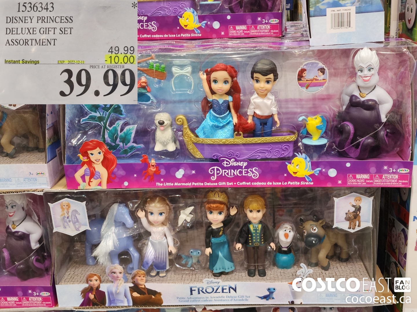 1536343 DISNEY PRINCESS DELUXE GIFT SET ASSORTMENT ($10.00 INSTANT SAVINGS EXPIRES ON 2022-12-11) $39.99