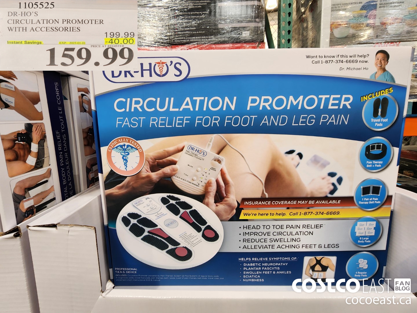 1105525 DR-HO'S CIRCULATION PROMOTER WITH ACCESSORIES ($40.00 INSTANT SAVINGS EXPIRES ON 2023-01-01) $159.99
