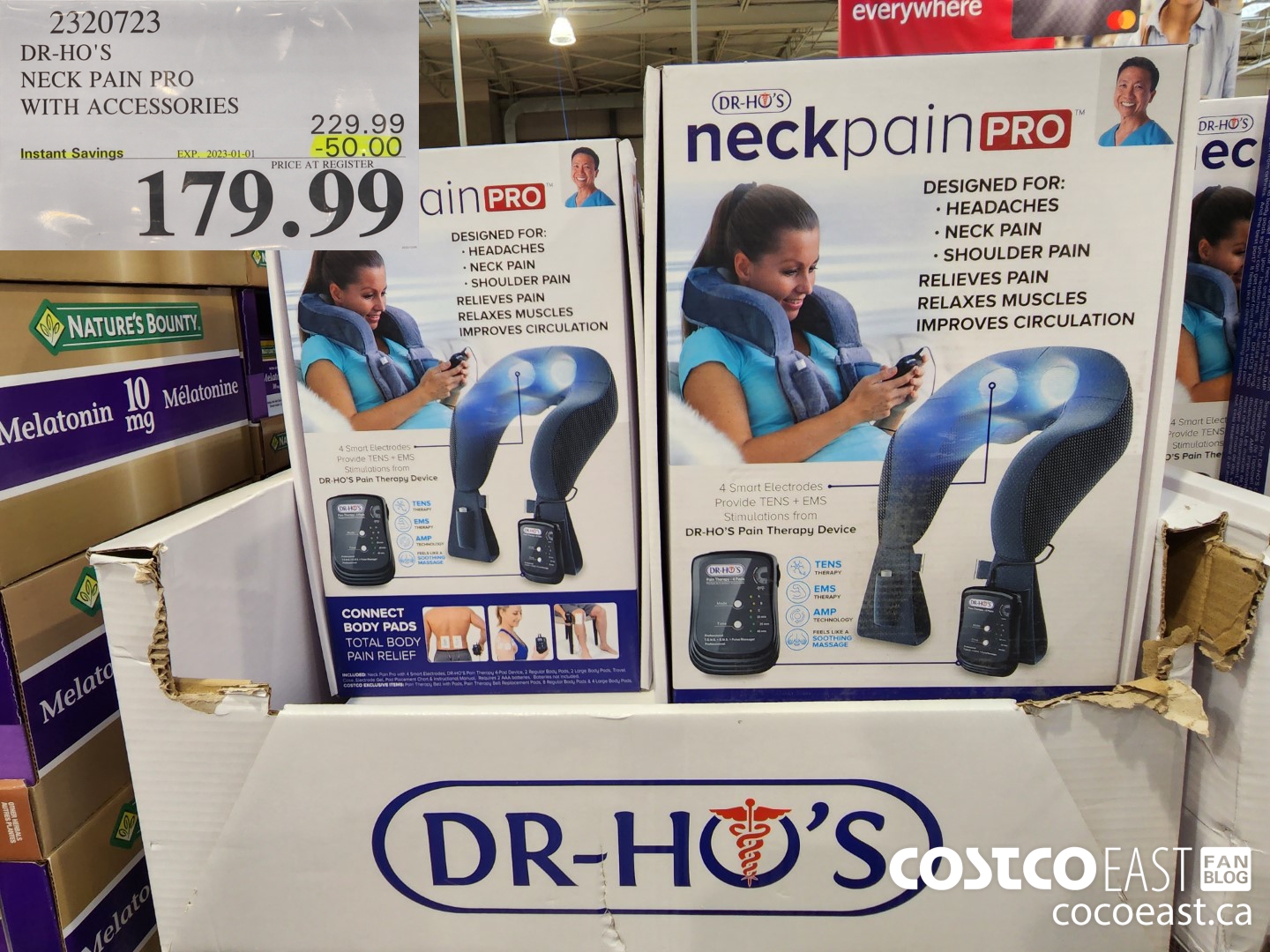 2520723 DR-HO'S NECK PAIN PRO WITH ACCESSORIES ($50.00 INSTANT SAVINGS EXPIRES ON 2023-01-01) $179.99