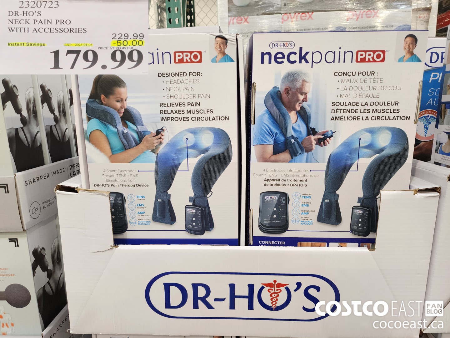 2520723 DR HO S NECK PAIN PRO WITH ACCESSORIES 50 00 INSTANT SAVINGS  EXPIRES ON 2023 01 01 179 99 - Costco East Fan Blog