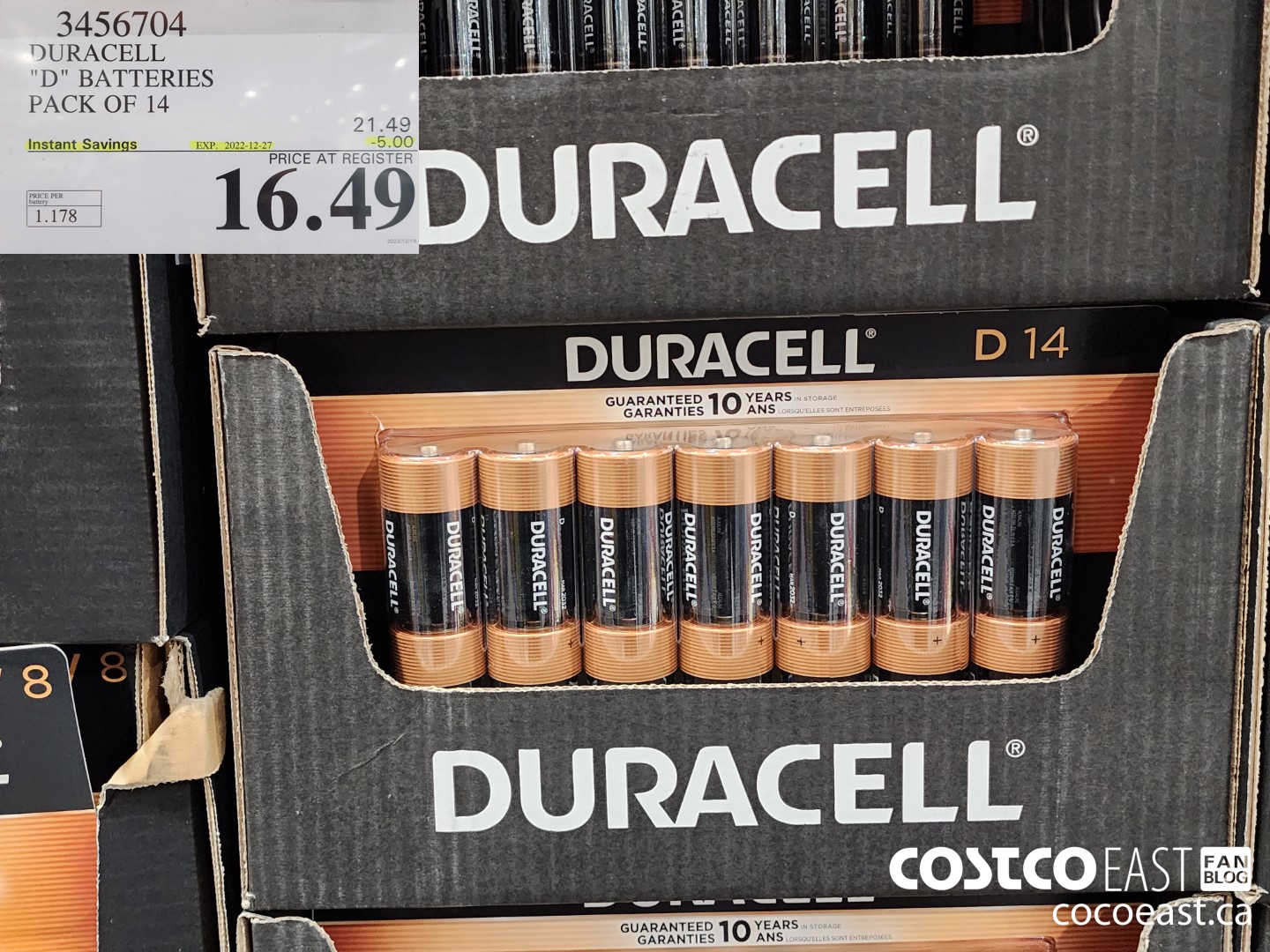 3456704 DURACELL 