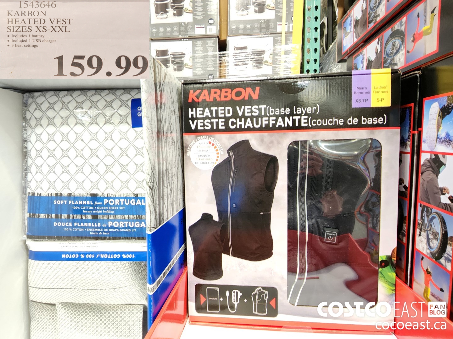 Heated hot sale vest costco