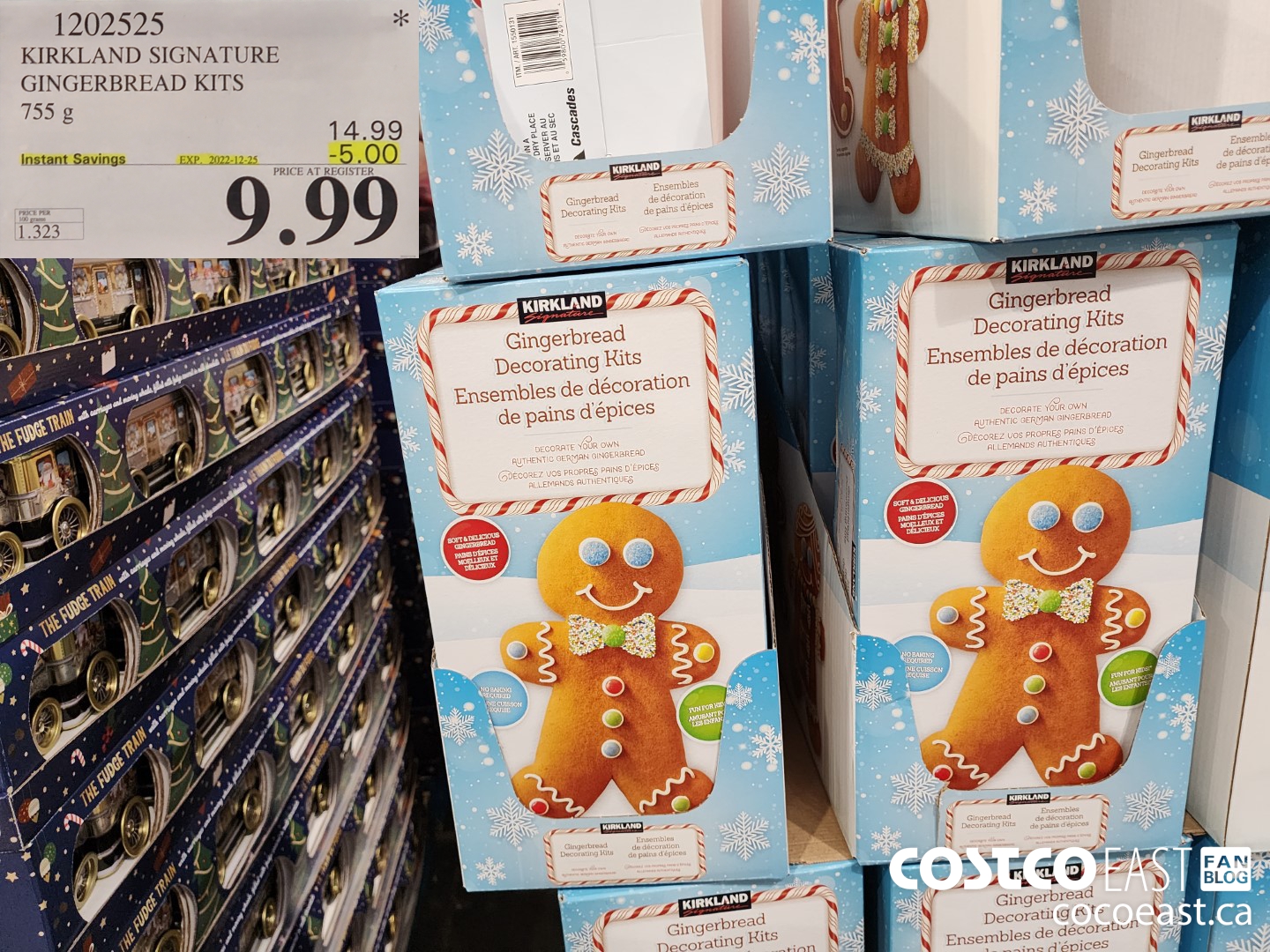 1202525 KIRKLAND SIGNATURE GINGERBREAD KITS 755 g ($5.00 INSTANT SAVINGS EXPIRES ON 2022-12-25) $9.99