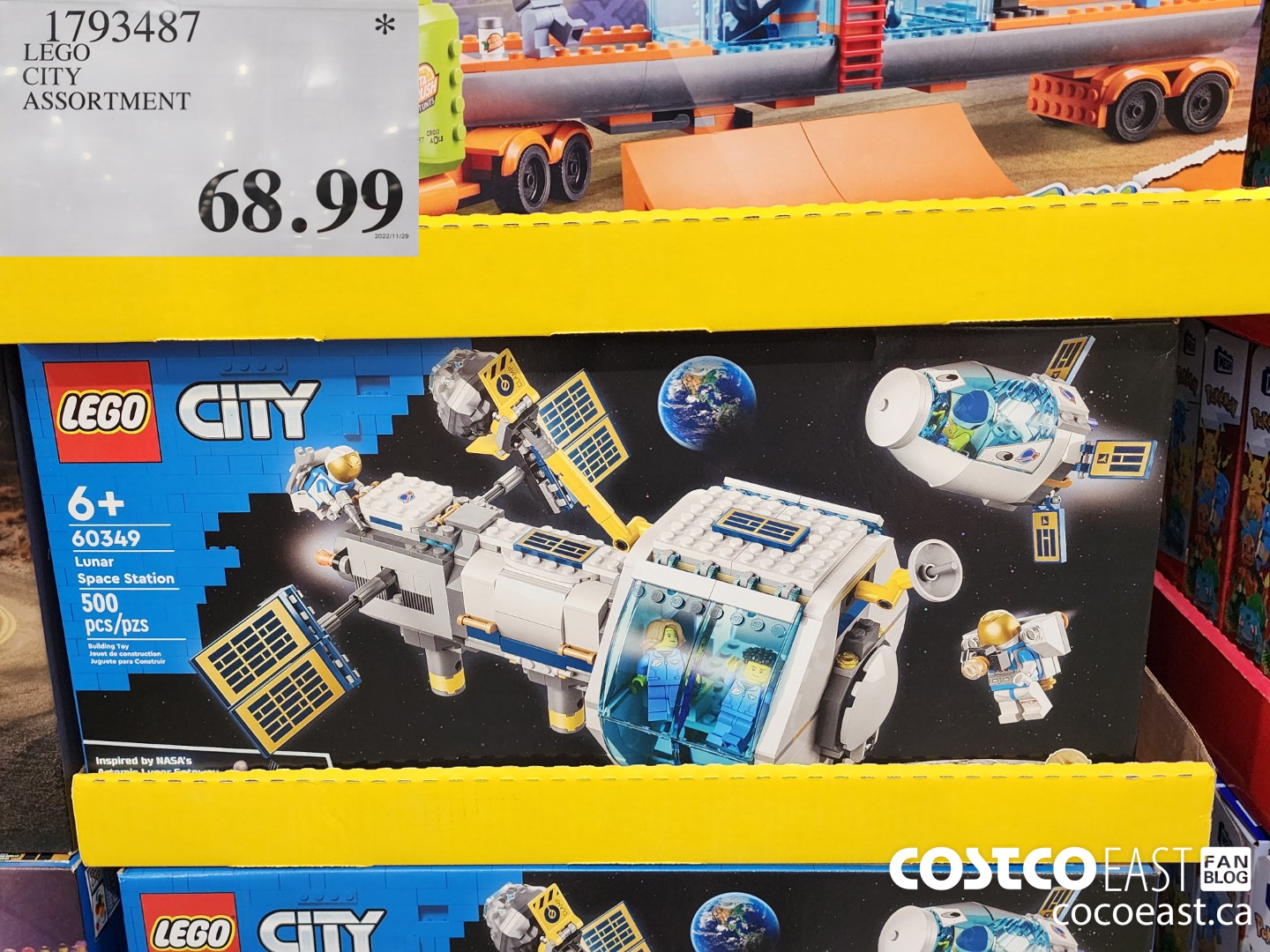 1793487 LEGO CITY ASSORTMENT $69.99