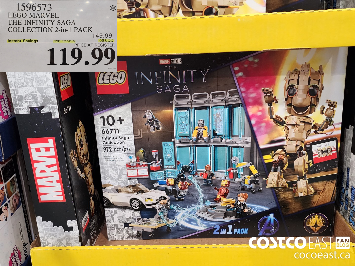 1596573 LEGO MARVEL STUDIOS THE INFINITY SAGA ($30.00 INSTANT SAVINGS EXPIRES ON 2022-12-24) $119.99