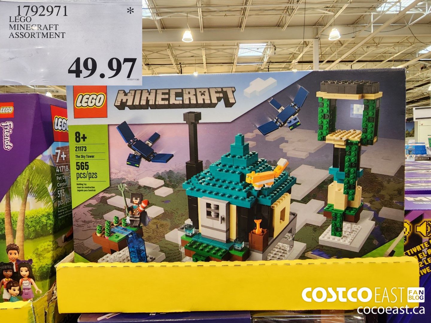 1792971 LEGO MINECRAFT ASSORTMENT $49.97