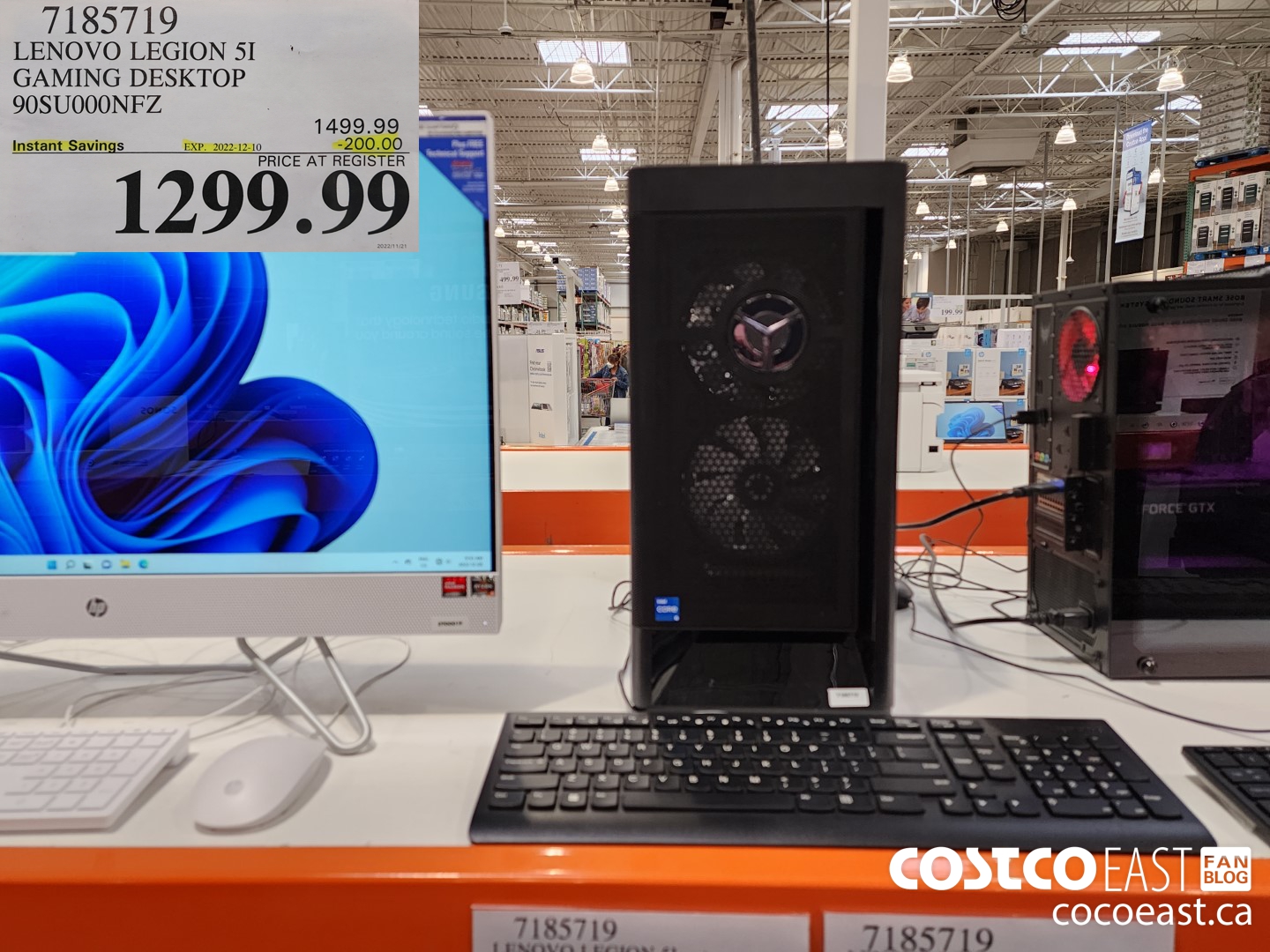 7185719 LENOVO LEGION 5I GAMING DESKTOP 90SU000NFZ ($200.00 INSTANT SAVINGS EXPIRES ON 2022-12-10) $1299.99