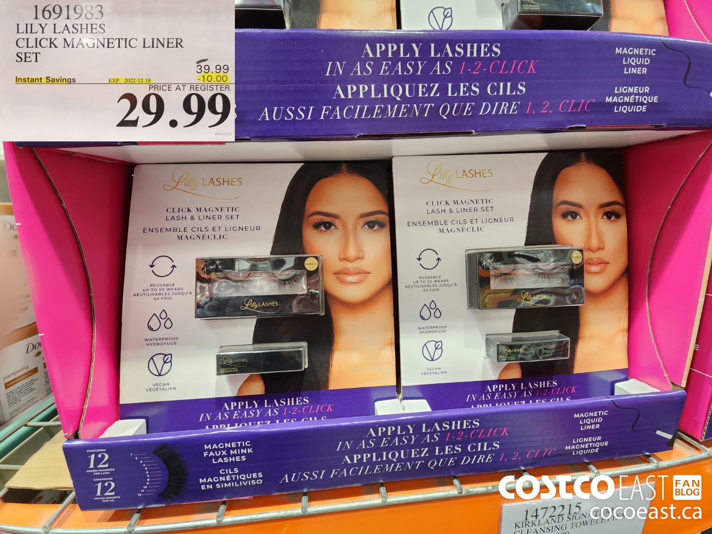 1691983 LILY LASHES CLICK MAGNETIC LINER SET ($10.00 INSTANT SAVINGS EXPIRES ON 2022-12-18) $29.99