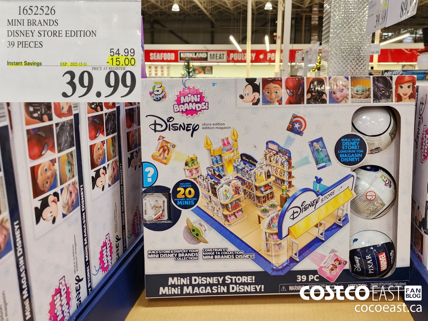 1652526 MINI BRANDS DISNEY STORE EDITION 39 PIECES ($15.00 INSTANT SAVINGS EXPIRES ON 2022-12-11) $39.99
