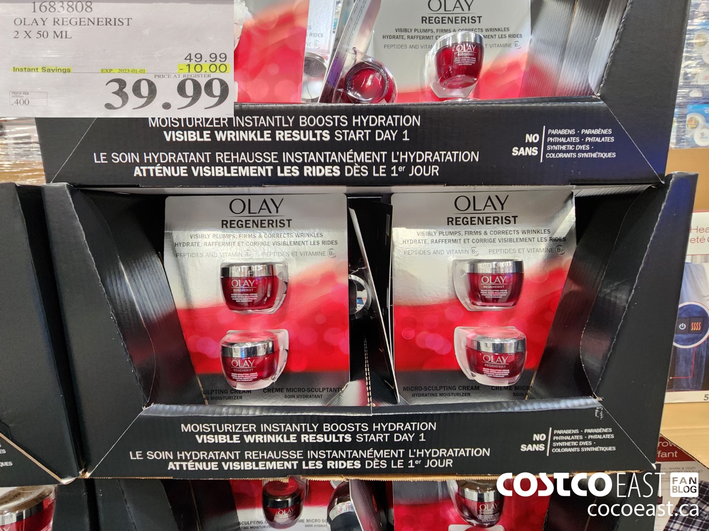 1653506 OLAY REGENERIST 2X 50 ML ($10.00 INSTANT SAVINGS EXPIRES ON 2023-01-01) $39.99