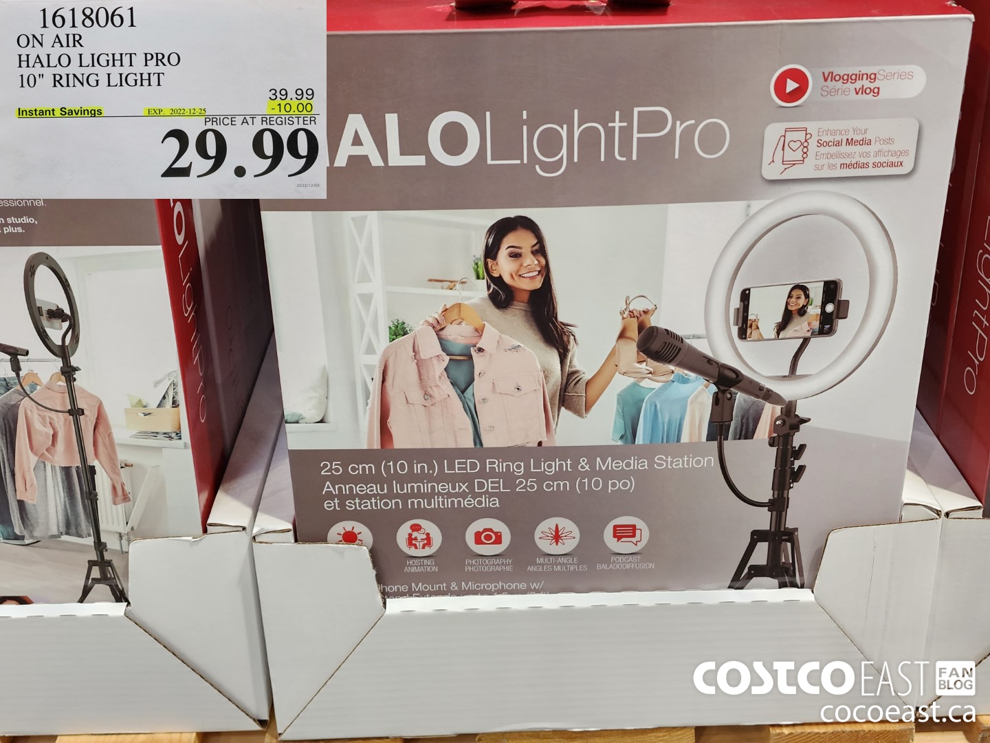 1618061 ON AIR HALO LIGHT PRO 10