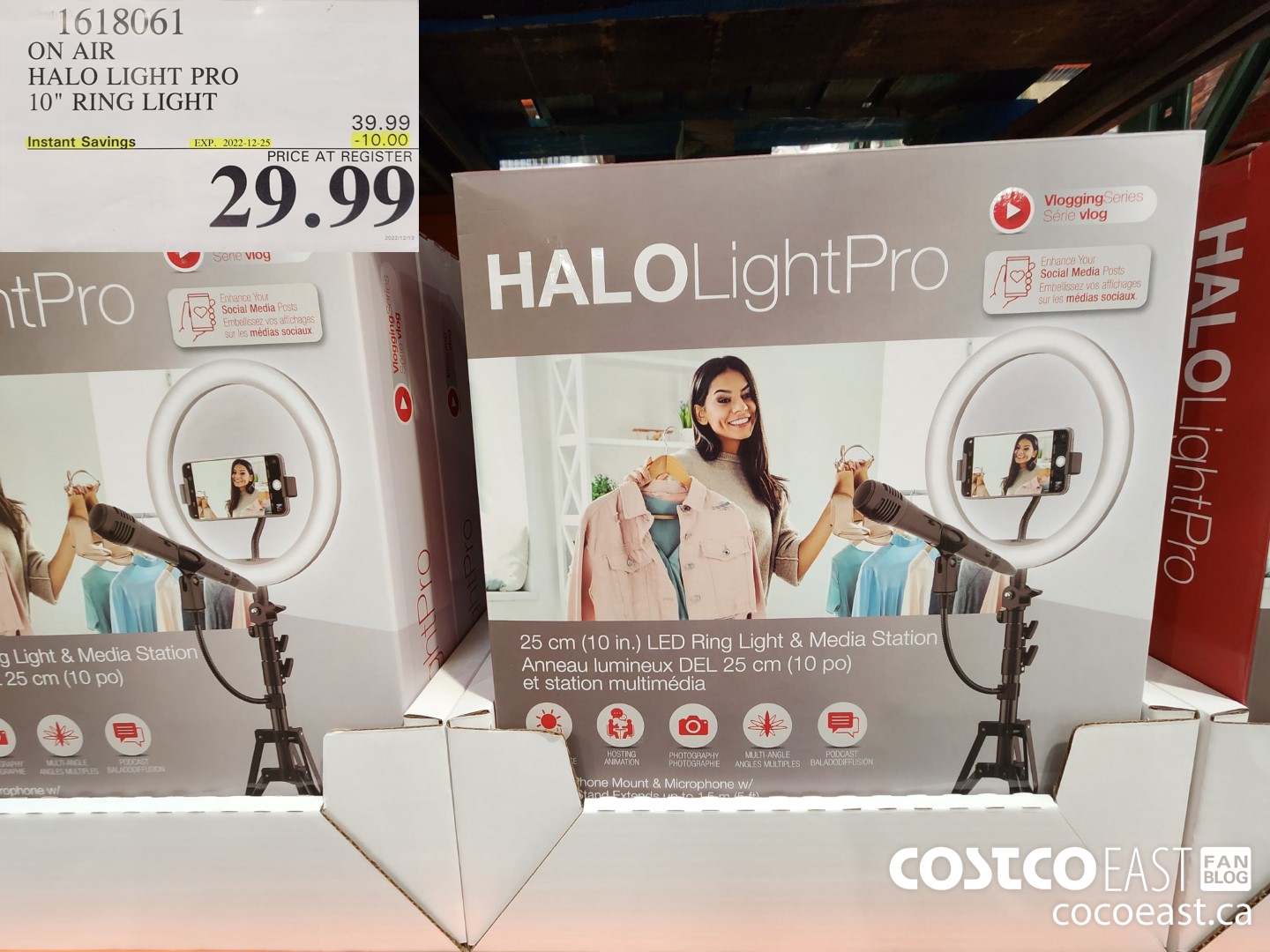 1618061 ON AIR HALO LIGHT PRO 10