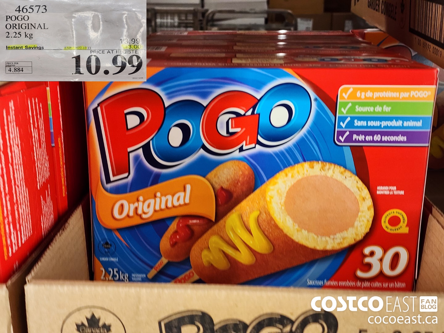 46573 POGO ORIGINAL 2.25KG ($3.00 INSTANT SAVINGS EXPIRES ON 2022-12-11) $10.99