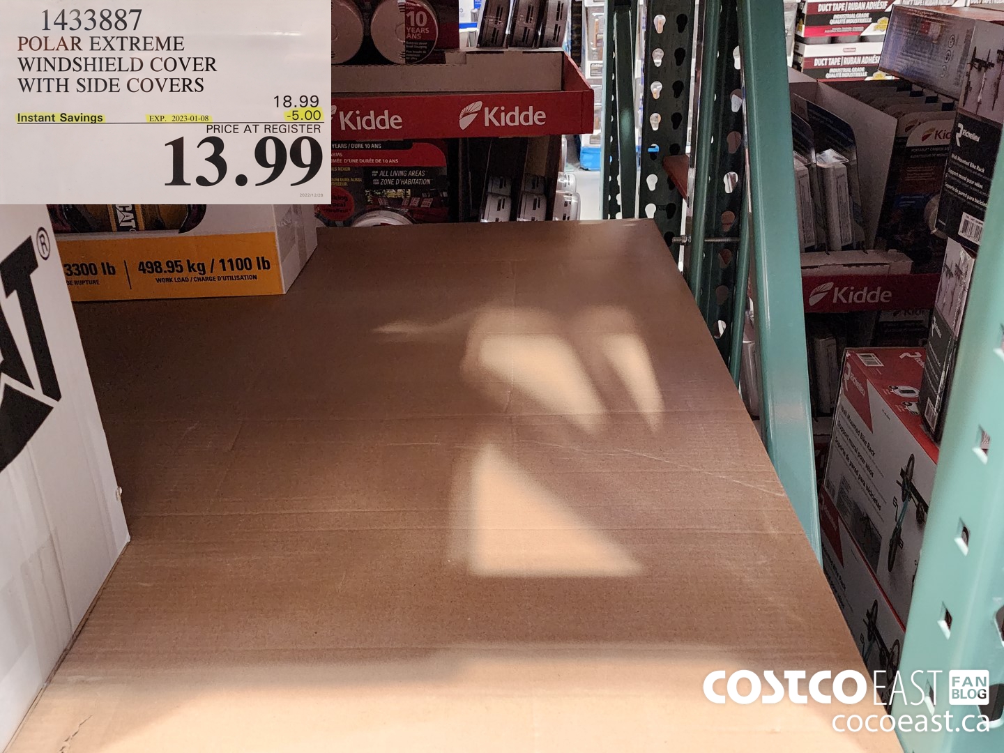 Costco] Polar Extreme Windshield cover $4.97 YMMV in-store