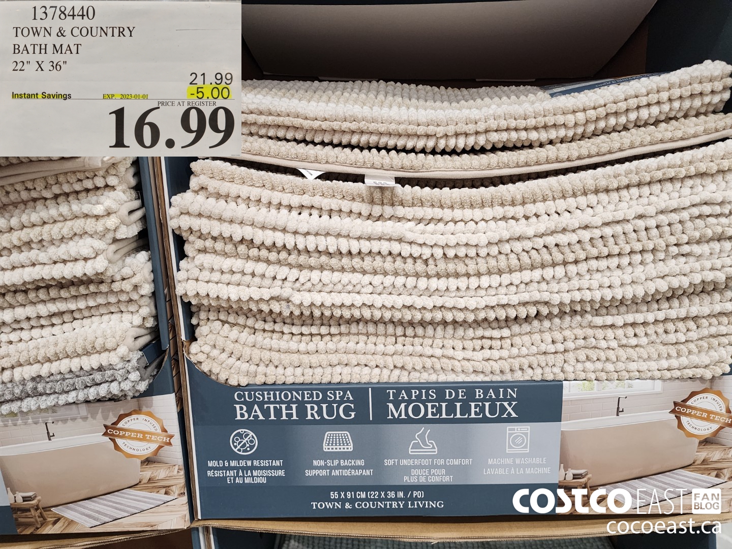 1378440 TOWN & COUNTRY BATH MAT 22