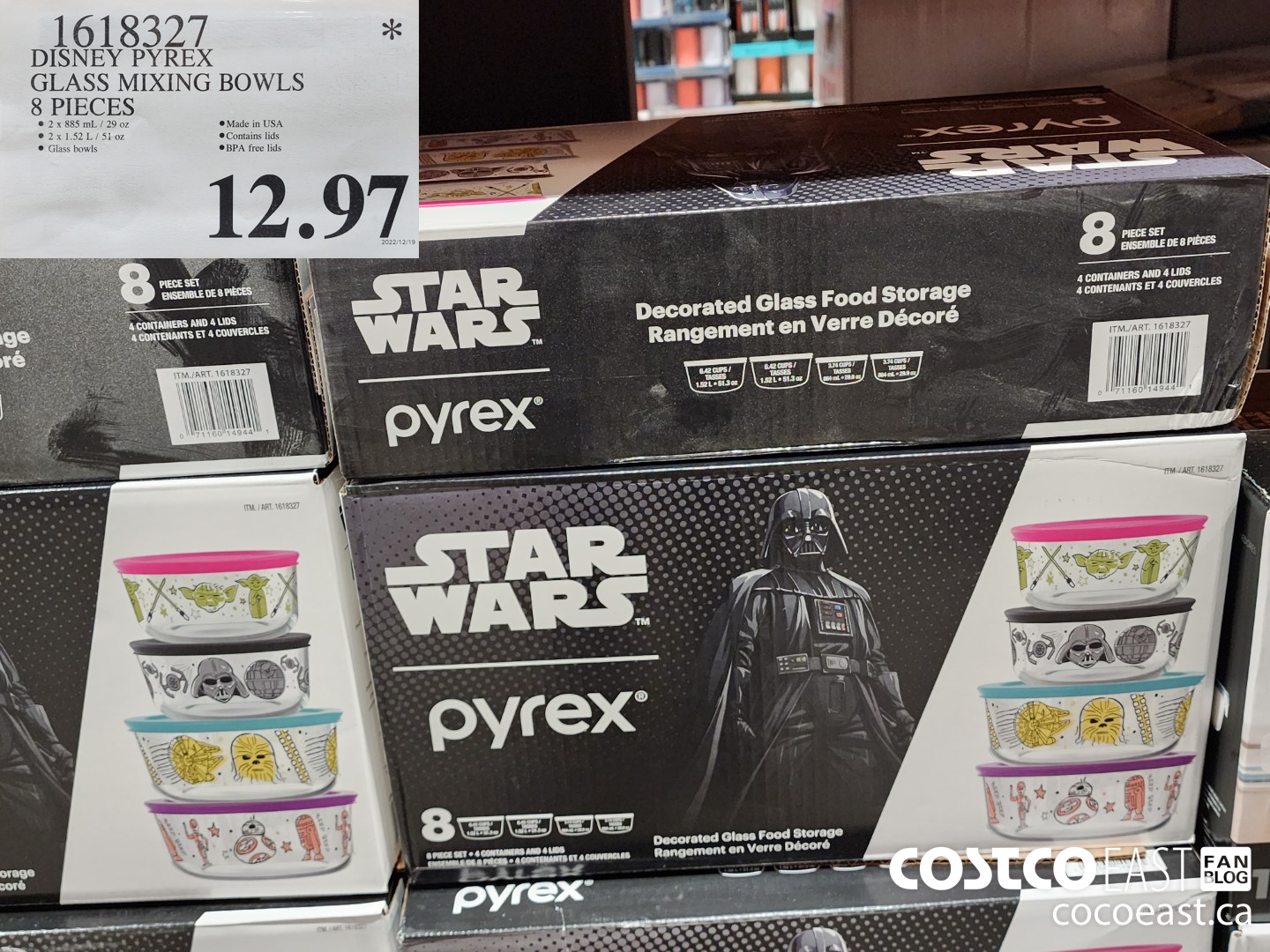 Disney & Star Wars Pyrex 8-Piece Storage Sets Only $17.99 at